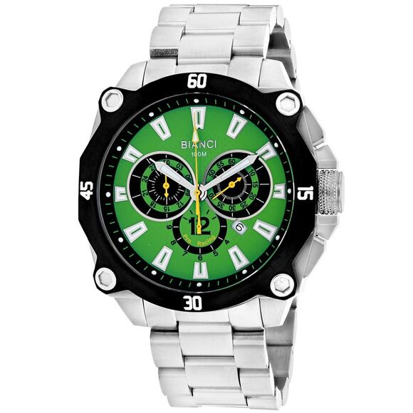 Roberto Bianci Men's Enzo Green Dial Watch - RB71012 - Picture 1 of 1